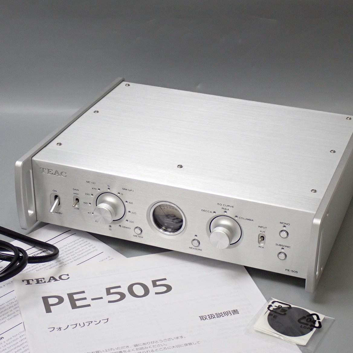 TEAC/ティアック フォノイコライザーアンプ PE-505