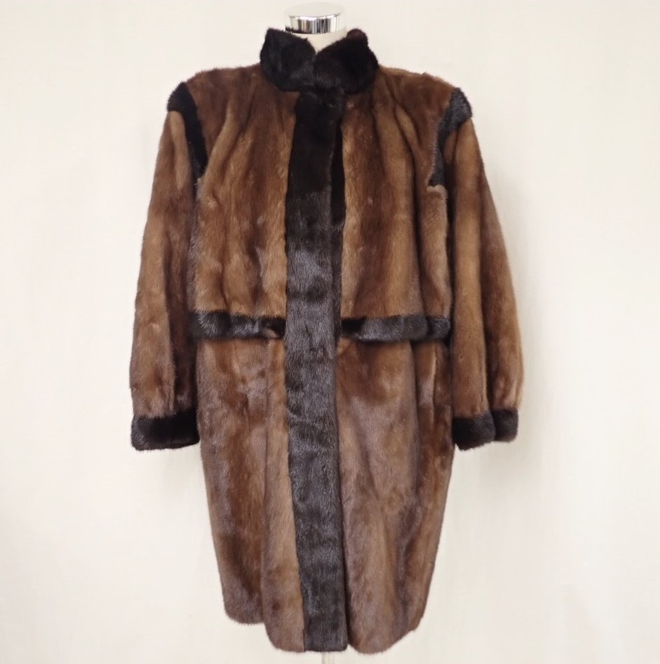 イヴサンローランフルーレス ミンクファーコート