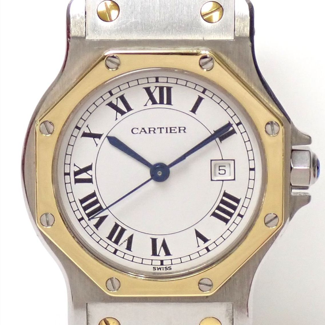 Cartier/カルティエ サントス オクタゴン オートマチック 自動巻き腕時計