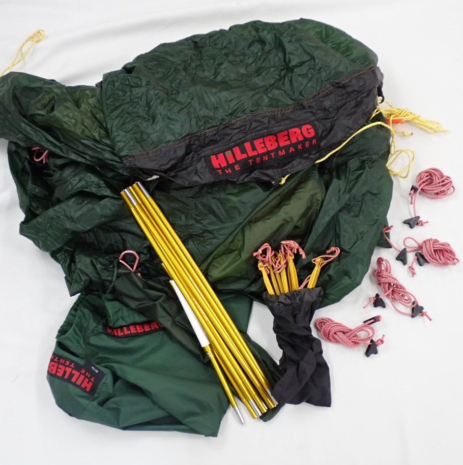 HILLEBERG/ヒルバーグ Akto/アクト ソロテント 1人用/グリーン/パーツ