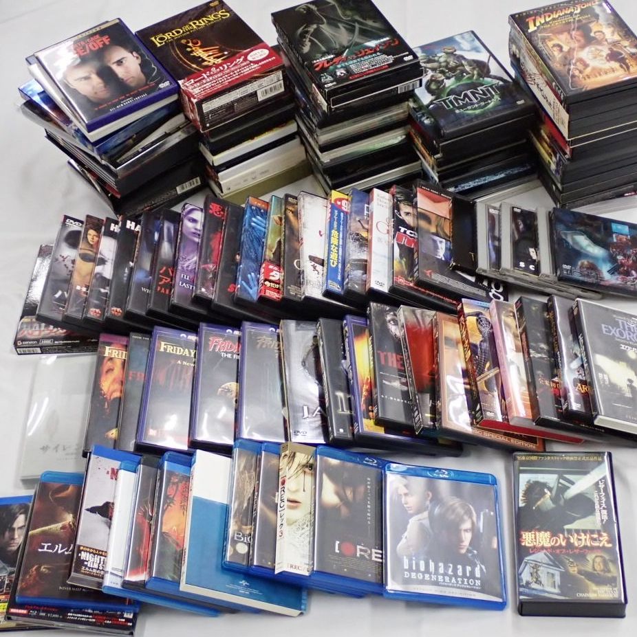 洋画 Blu-ray・DVD・VHS 大量セット 50点以上/バイオハザード