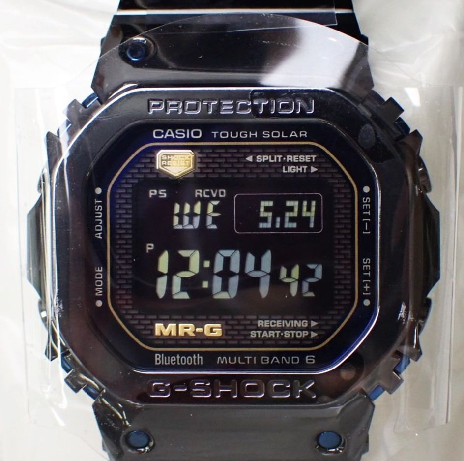 CASIO G-SHOCK MR-G MRG-B5000BA-1JR 電波ソーラー腕時計