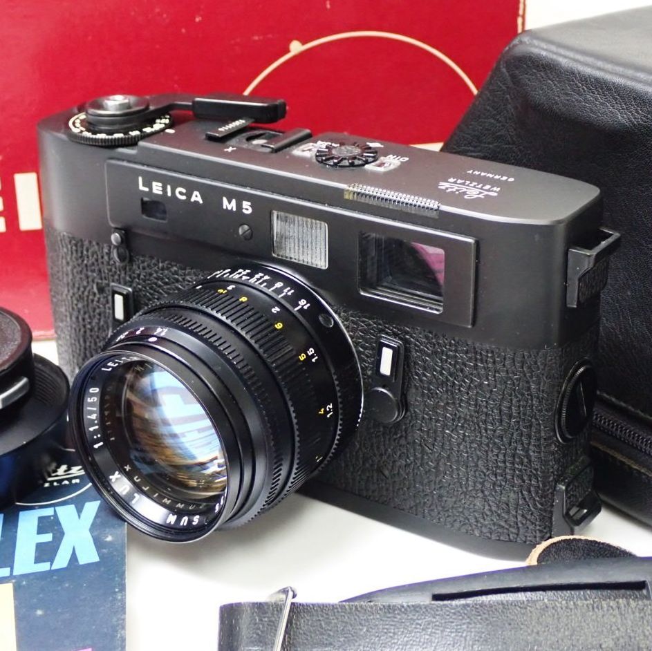 LEICA/ライカ フィルムカメラ M5 + レンズ SUMMILUX 50mm f/1.4