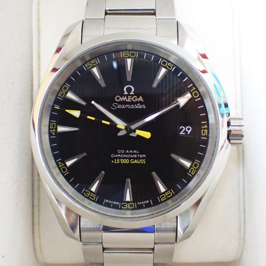 OMEGA/オメガ シーマスター アクアテラ 15000ガウス 自動巻き腕時計