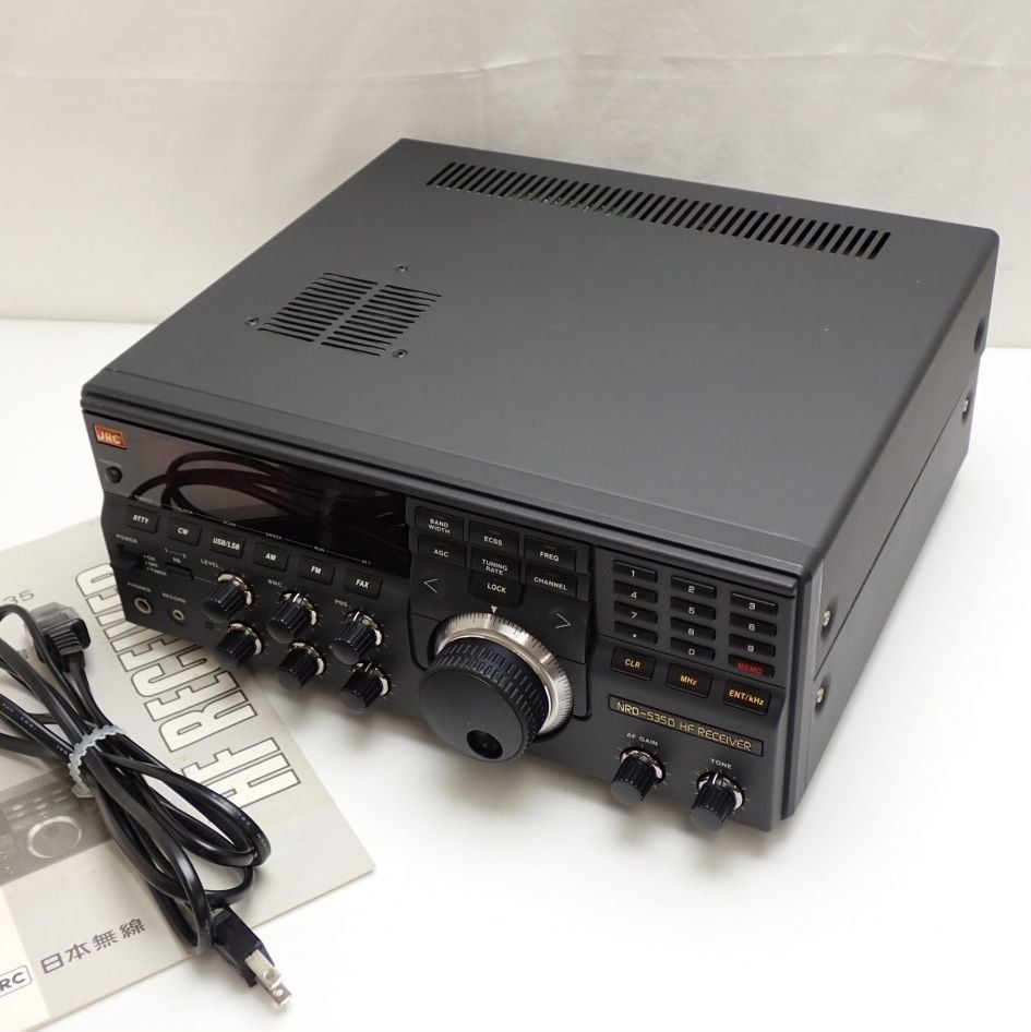 JRC 日本無線 通信型 短波受信機 HF レシーバー NRD-535